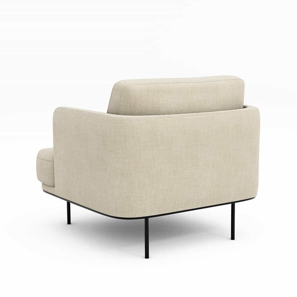 Fauteuil Feuillade en velours
