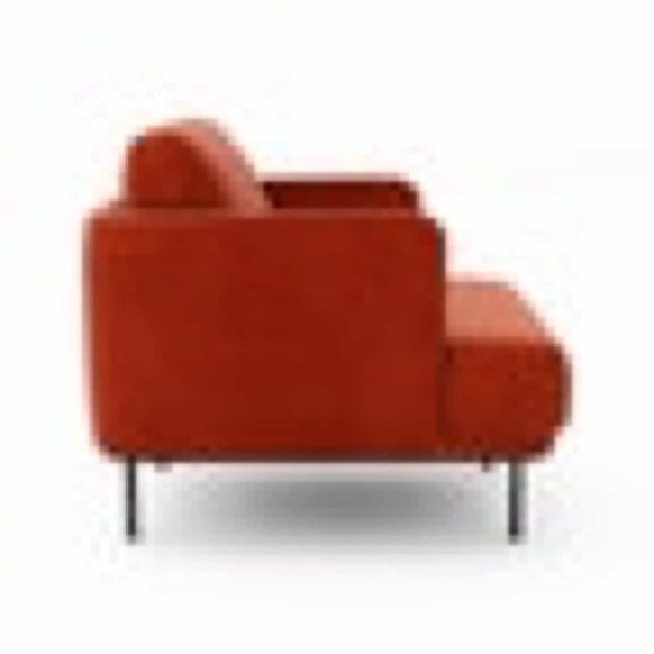Fauteuil Feuillade en velours