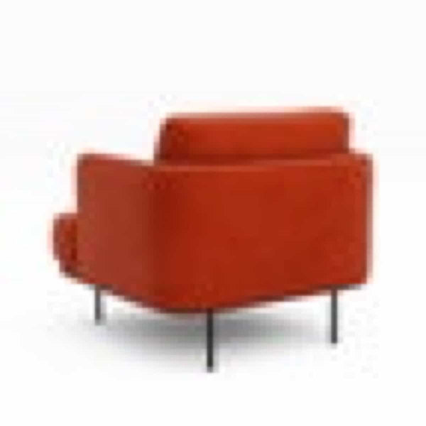 Fauteuil Feuillade en velours
