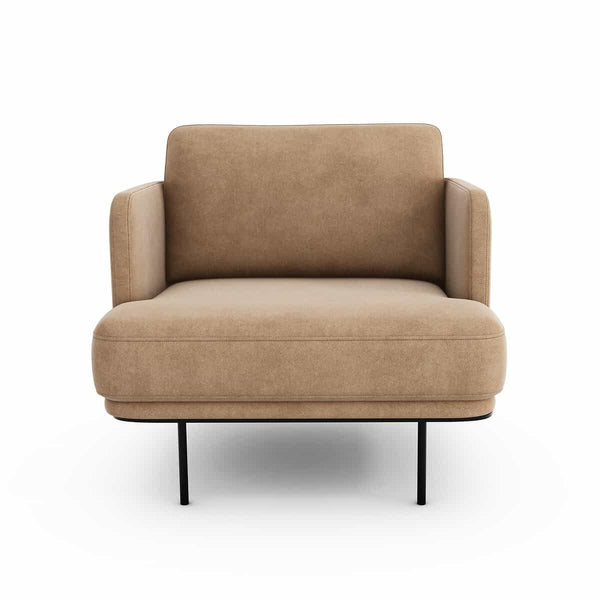 Fauteuil Feuillade polyester et lin