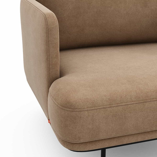 Fauteuil Feuillade polyester et lin
