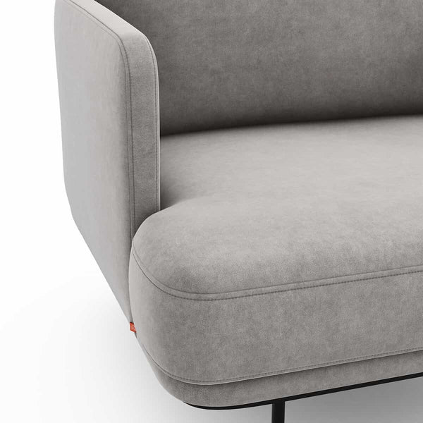 Fauteuil Feuillade polyester et lin
