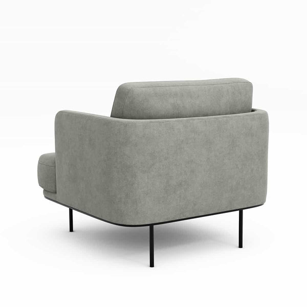 Fauteuil Feuillade polyester et lin