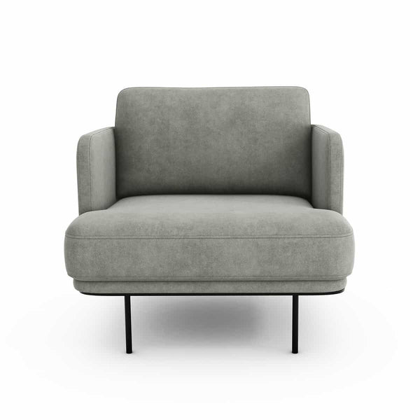 Fauteuil Feuillade polyester et lin