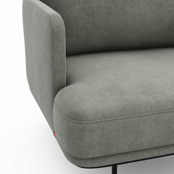 Fauteuil Feuillade polyester et lin