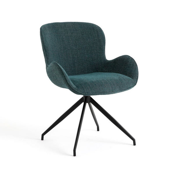Fauteuil pivotant Finn en polyester
