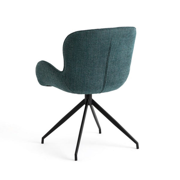 Fauteuil pivotant Finn en polyester