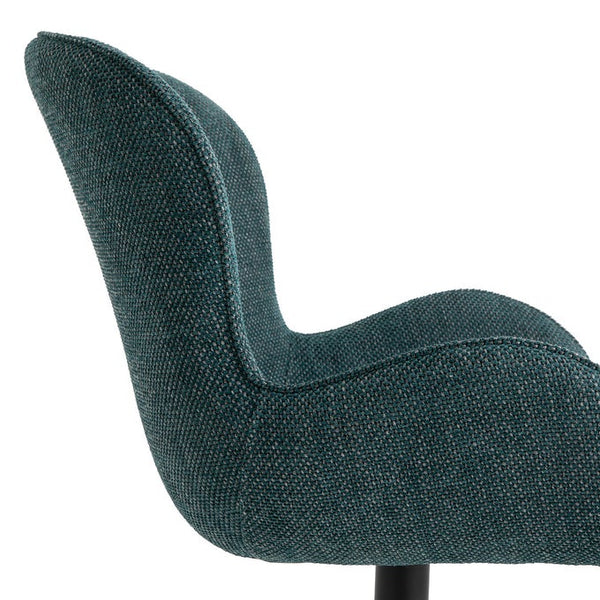 Fauteuil pivotant Finn en polyester
