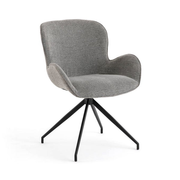 Fauteuil pivotant Finn en polyester