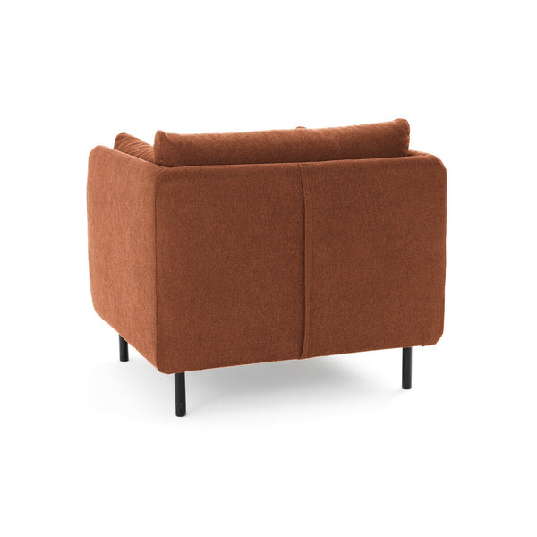 Fauteuil, tissu texturé, FLUME