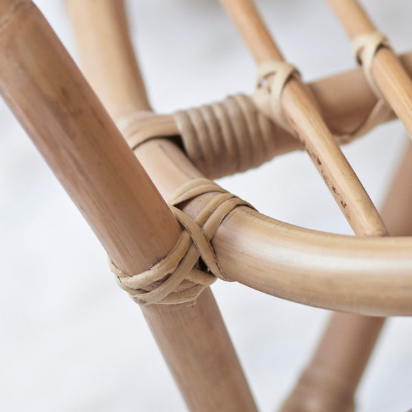 Fauteuil de jardin Najerilla en rotin naturel