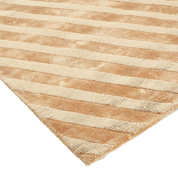 Tapis Raab viscose beige doré