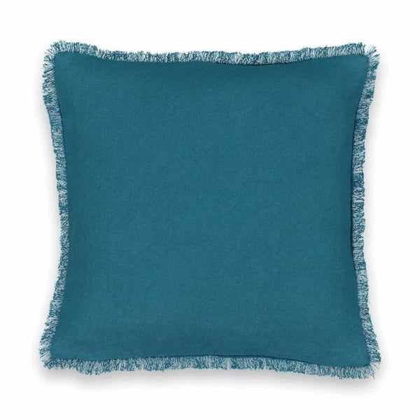 Housse coussin Atuel en coton natté