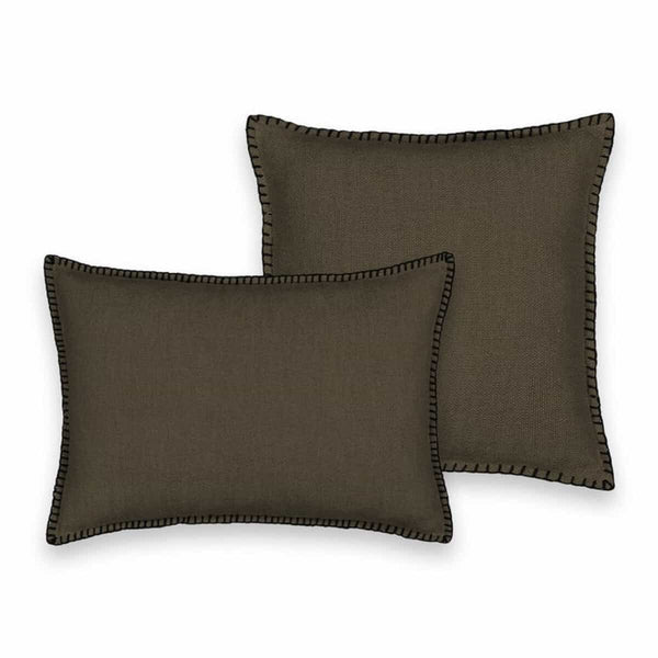 Housse coussin Azul en coton
