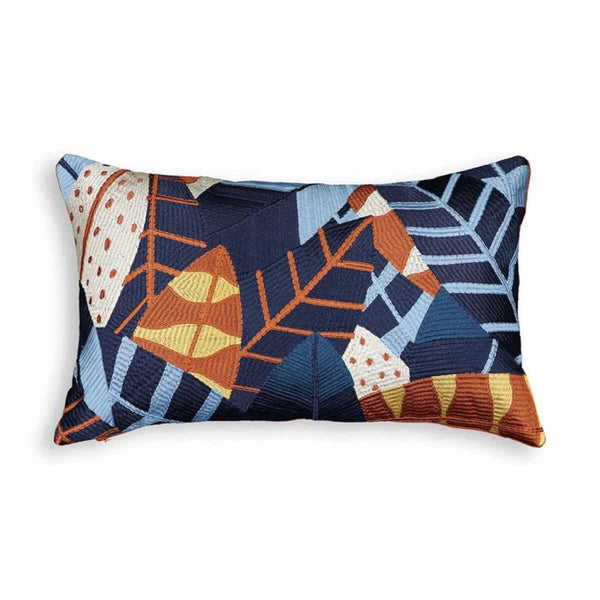 Housse coussin Blanco en coton Multicolore