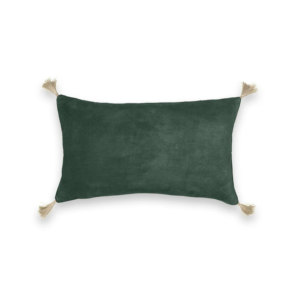 Housse de coussin Eurotas en coton velours