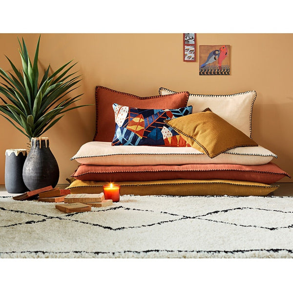 Housse pour matelas de sol NEDA ocre