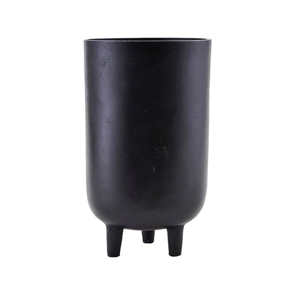 Jardinière Botao en aluminium noir