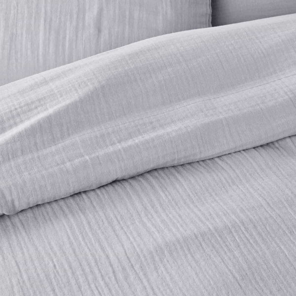 Housse de couette Rhonelle en gaze de coton