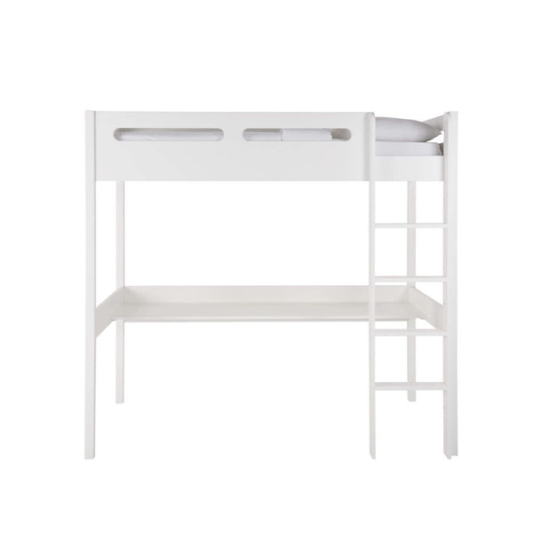 Lit mezzanine Abou Ali en pin blanc