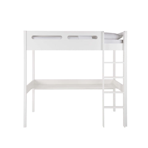Lit mezzanine Abou Ali en pin blanc