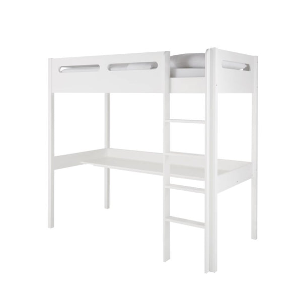 Lit mezzanine Abou Ali en pin blanc