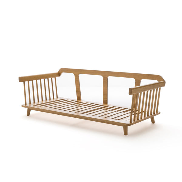 Lit-banquette Girou en chêne naturel