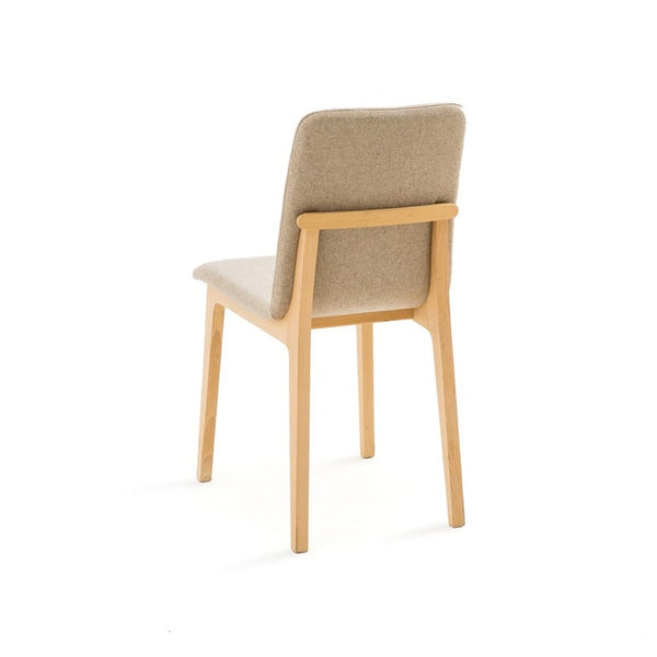 Chaise lot de 2 Isar hêtre et feutre