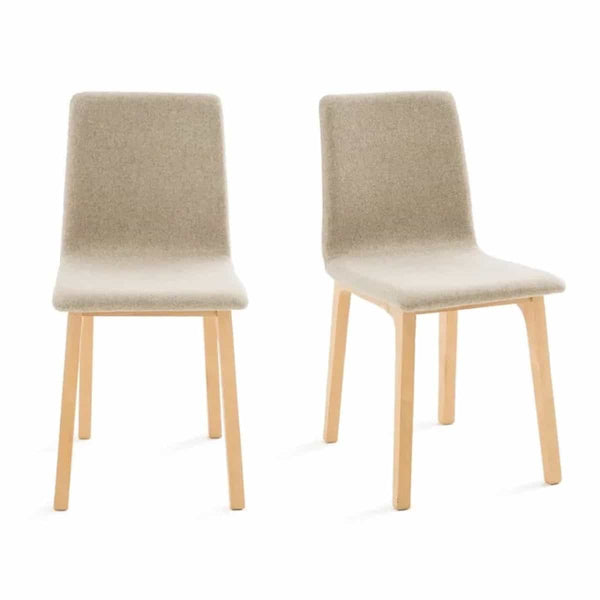 Lot de 2 Chaises Iguaçù en hêtre