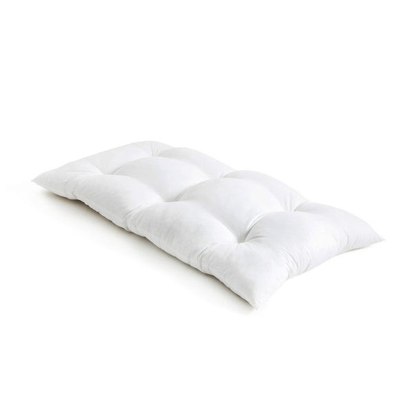 Matelas de sol à housser PAMISSOS blanc