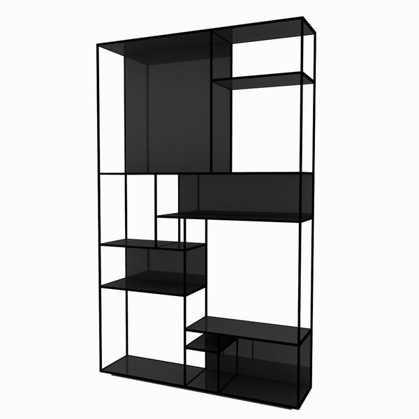 Etagère sur mesure Meduna métal noir
