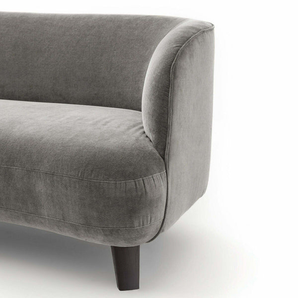 Canapé dormeuse velours stonewahsed, FENSH desig