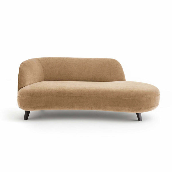 Canapé dormeuse velours stonewahsed, FENSH desig