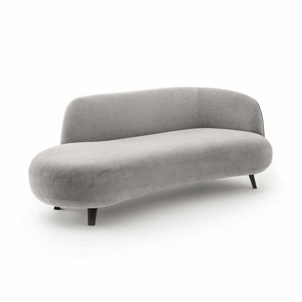 Canapé dormeuse velours stonewahsed, FENSH desig