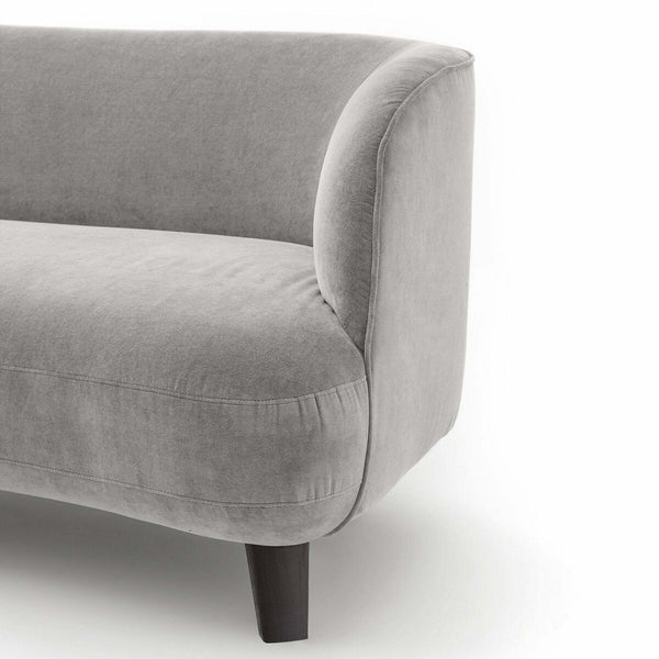 Canapé dormeuse velours stonewahsed, FENSH desig