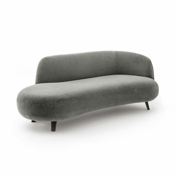 Canapé dormeuse velours stonewahsed, FENSH desig