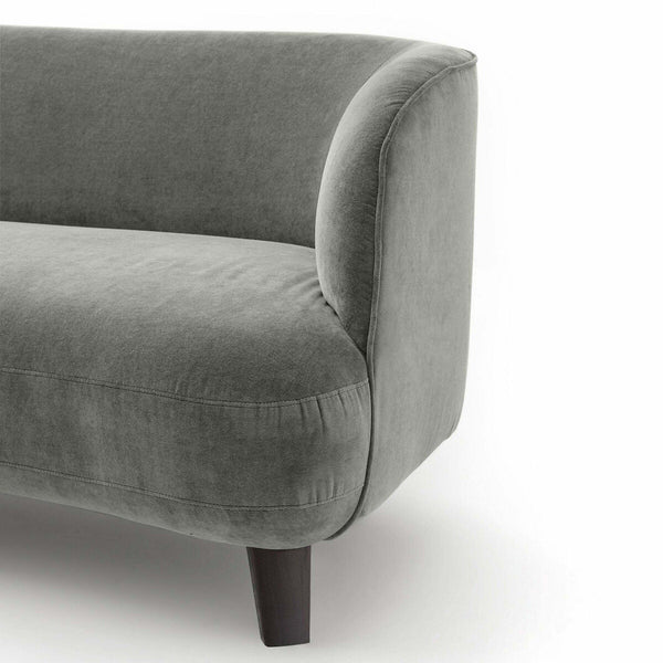 Canapé dormeuse velours stonewahsed, FENSH desig