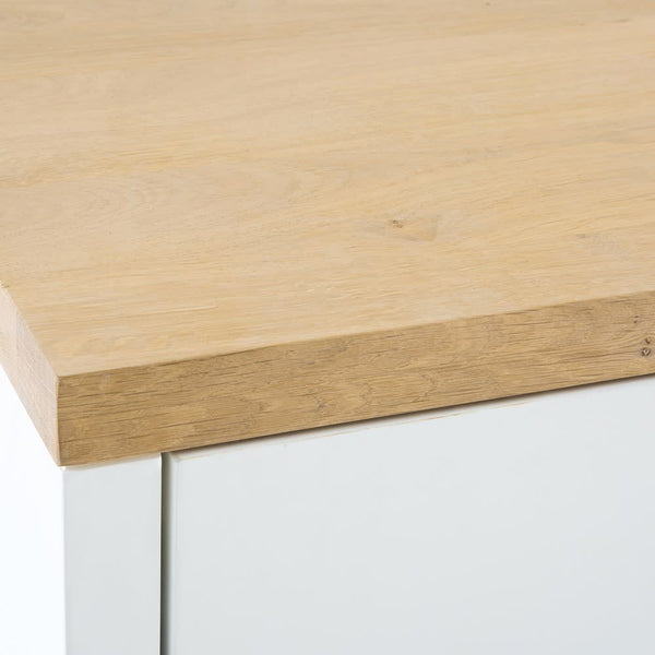 Meuble TV 2 portes Venta blanc