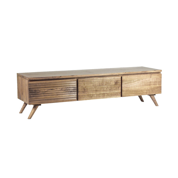 Meuble TV en bois de Mindy 150 ISABY, naturel