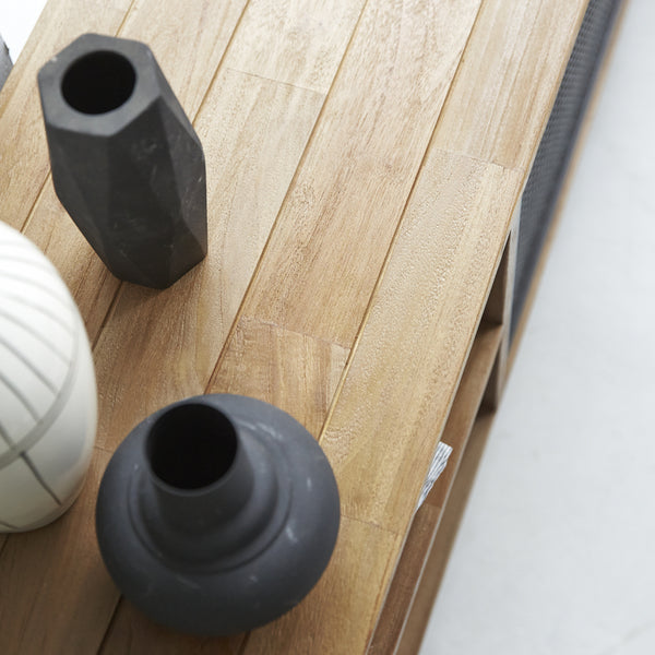 Meuble TV Lianes en teck naturel