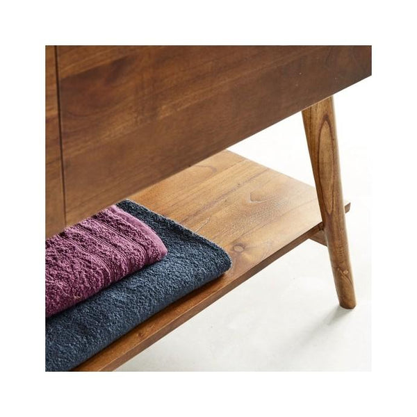 Meuble de salle de bain en bois de mindy HANAU, marron