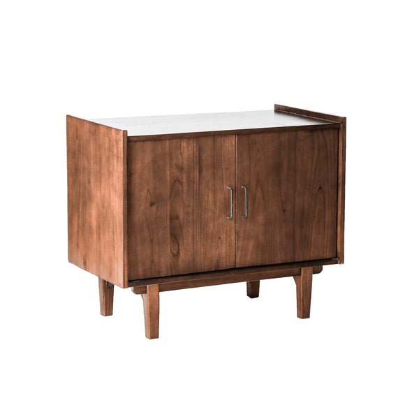 Meuble de salle de bain en bois de mindy HANAU,marron