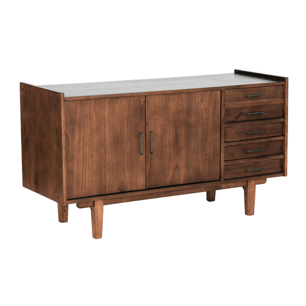 Meuble de salle de bain en bois de mindy HANAU,marron