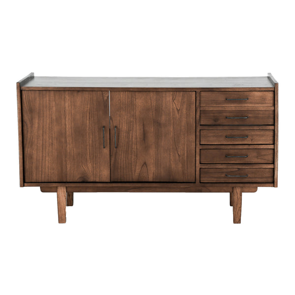 Meuble de salle de bain en bois de mindy HANAU,marron