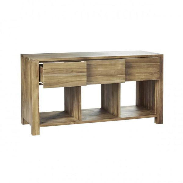 Meuble de salle de bain en bois de teck SOLOGNE, naturel