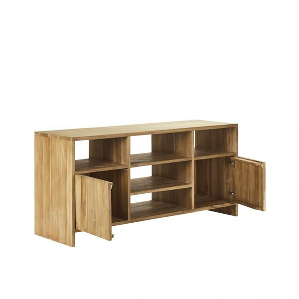 Meuble de salle de bain en bois de teck SOLOGNE, naturel