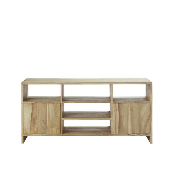 Meuble de salle de bain en bois de teck SOLOGNE, naturel