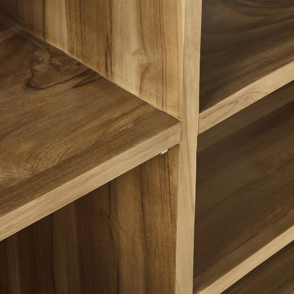 Meuble de salle de bain en bois de teck SOLOGNE, naturel