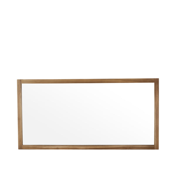 Miroir en bois de teck naturel