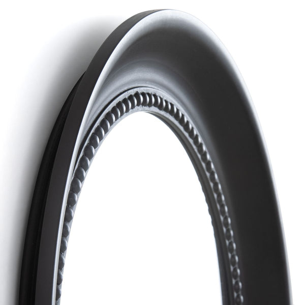 Miroir rond Ø45 cm RESTONICA, noir